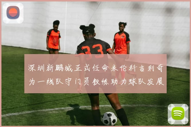 深圳新鹏城正式任命米伦科吉利奇为一线队守门员教练助力球队发展